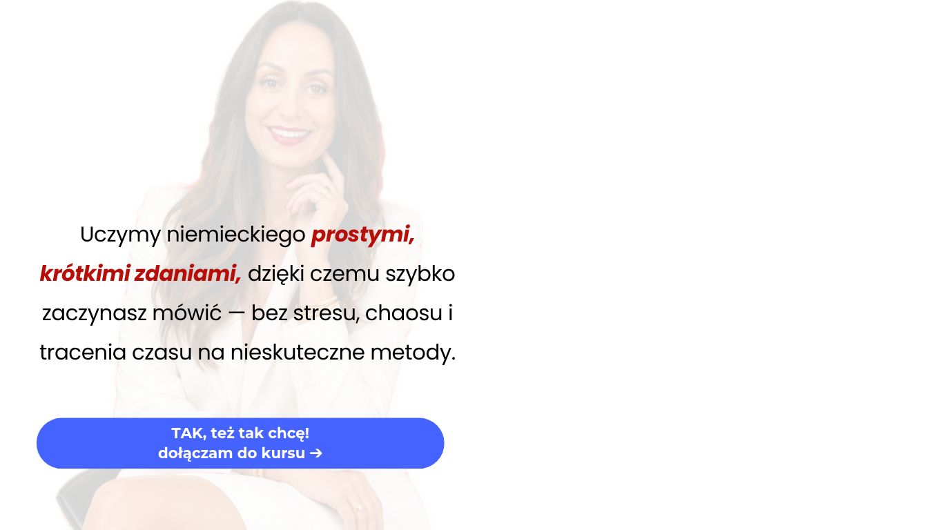 Uczymy niemieckiego prostymi zdaniami